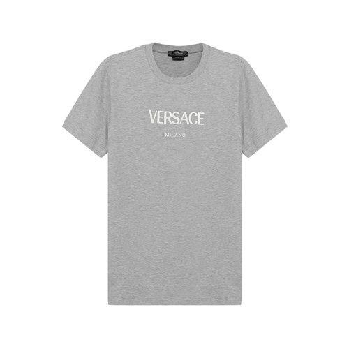 VERSACE/范思哲 2021款 男士短袖T恤 男士棉质修身版圆领短袖T恤 A89019 A228806 商品图12