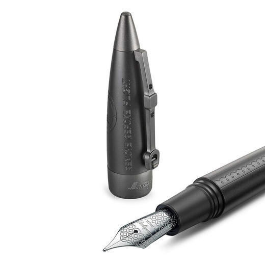 【意大利原装】万特佳钢笔礼盒 商务礼盒 墨水笔特别款 Aviator飞行员系列 男朋友礼 钢笔黑色/银色F尖 商品图5