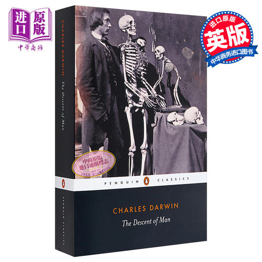 【中商原版】[英文原版] The Descent of Man 人类的演进 达尔文 商品图0