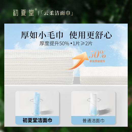 初夏堂云柔洁面巾60片*3 商品图2