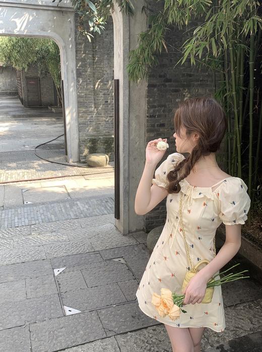 （清仓现货）【社群供V】2022夏季新款 糖衣少女/春天温柔开场白 花朵连衣裙 商品图0