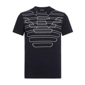 Emporio Armani/安普里奥阿玛尼 男士短袖T恤棉质圆领短袖T恤 3G1T69 1J19Z 0922