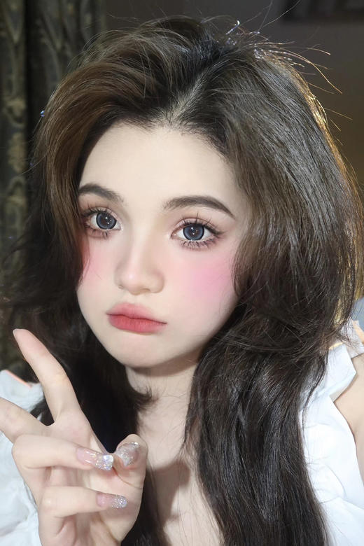 日抛mimipark 赤灵珠 10片 含硅水凝胶 日抛无售后【1盒1个度数 不同度数拍2盒】 商品图0