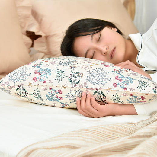 雅蕊系列U型侧睡枕孕妇靠枕荞麦壳抱枕 商品图2
