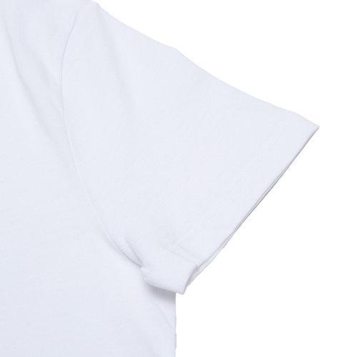 AlexanderMcQueen/亚历山大麦昆 男士短袖T恤 男士棉质圆领短袖T恤 611010 QOZB4 商品图4