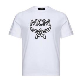 MCM/MCM 男士短袖T恤 1976系列棉质圆领LOGO印花 MHTASMM04
