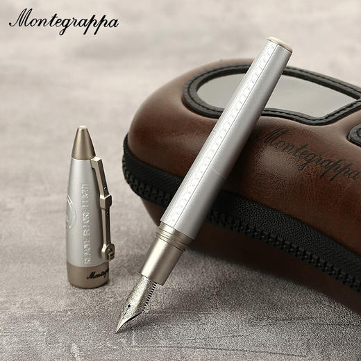 【意大利原装】万特佳钢笔礼盒 商务礼盒 墨水笔特别款 Aviator飞行员系列 男朋友礼 钢笔黑色/银色F尖 商品图4