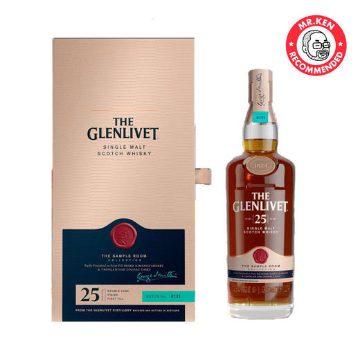 格兰威特（The Glenlivet）25年单一麦芽苏格兰威士忌（风味创造系列）6月发货 商品图0