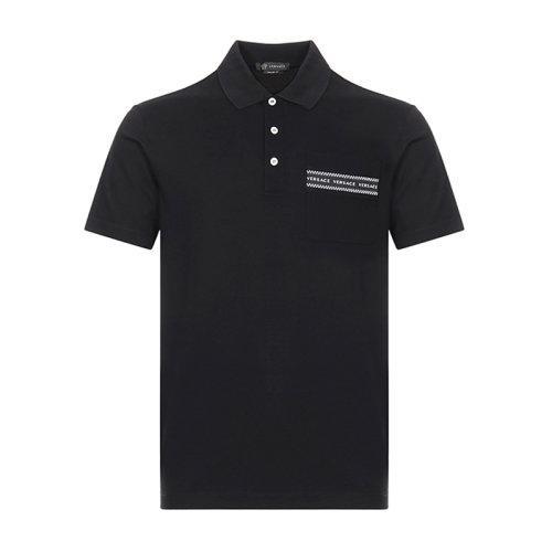 VERSACE/范思哲 男士短POLO 男士棉质短袖POLO衫 A85107 A231240 商品图0