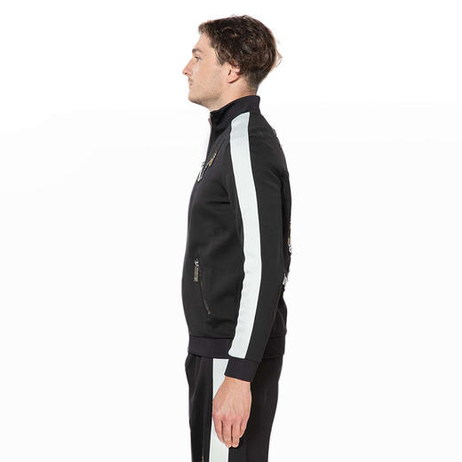 RICHMOND 男士翅膀骷髅印花休闲外套 黑色 RMP19172FE BLACK 商品图1