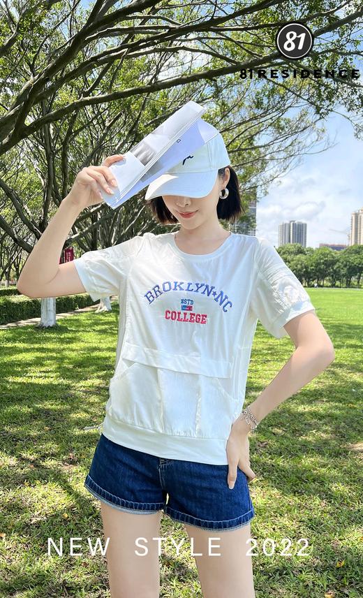 女圆领短T27357 商品图0