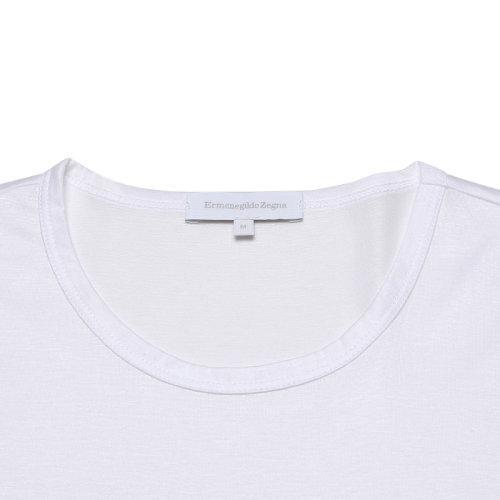 ERMENEGILDO ZEGNA/杰尼亚 男士短袖T恤 男士棉质贴身打底圆领短袖T恤内衣 N2M200070 商品图2
