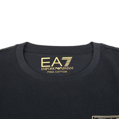 EA7/EA7 男士短袖T恤 男士棉质圆领短袖T恤 6HPT45 PJM9Z 商品图2