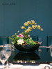 酒店圆桌转盘餐桌花摆花自然风高端餐厅客厅假花摆设花艺摆件装饰 商品缩略图0