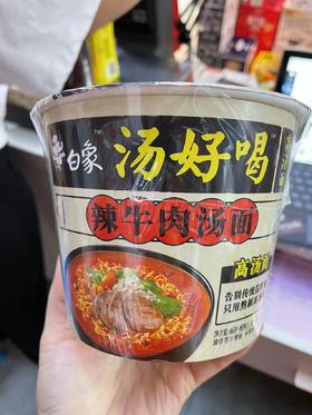 白象辣牛肉汤面