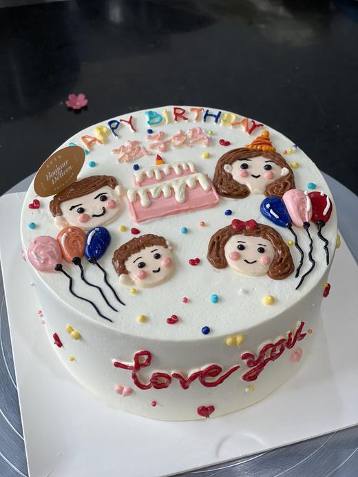 家庭主题手绘蛋糕（提前48小时预定） 商品图1