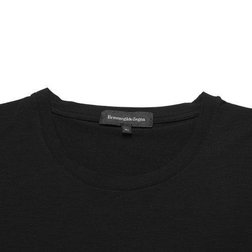 ERMENEGILDO ZEGNA/杰尼亚 男士短袖T恤 男士莫代尔纤维贴身打底圆领短袖T恤内衣 N2M200060 商品图7