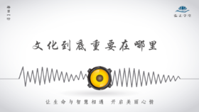 516条丨老说文化重要，到底重要在哪里