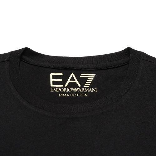 EA7/EA7 男士短袖T恤 男士棉质圆领短袖T恤 6HPT45 PJM9Z 商品图7