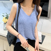 【买1送1，59元两条装】夏新款打底针织吊带  显胸背心女外穿韩版学生修身无袖内搭 性感气质 商品缩略图3