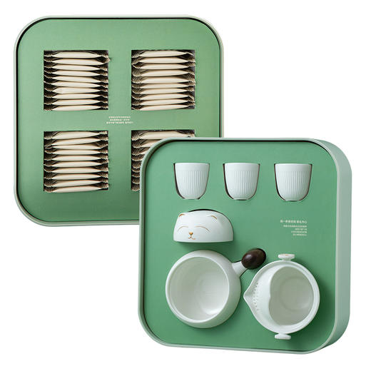 【萌动有趣 女士中意】多采自然 猫杯套组 盒我心意系列（天猫同款） 商品图4