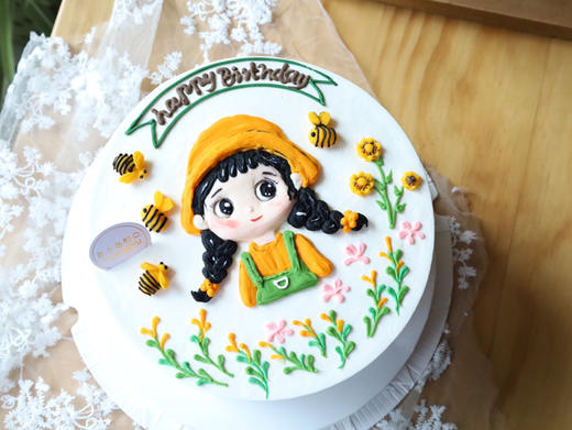 手绘浮雕女孩 商品图1