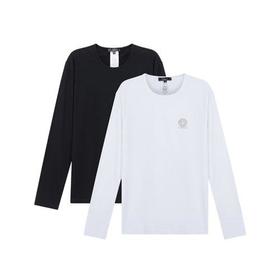 VERSACE/范思哲 2021款 男士长袖T恤 男士棉质圆领长袖内衣T恤两件套装 AU10197 A232741