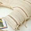 亚麻条纹系列U型侧睡枕舒适孕妇枕 商品缩略图3