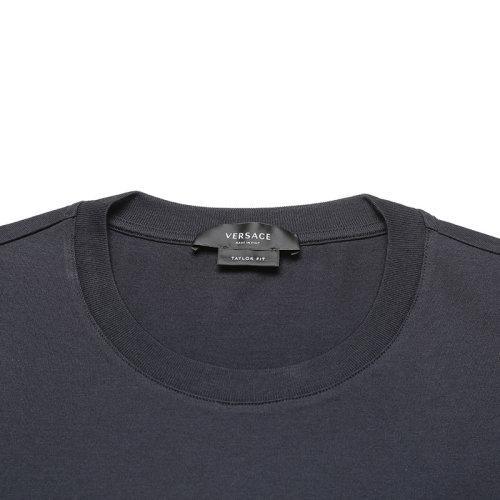 VERSACE/范思哲 2021款 男士短袖T恤 男士棉质修身版圆领短袖T恤 A89019 A228806 商品图9