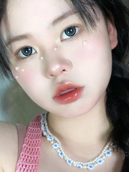 日抛mimipark 赤灵珠 10片 含硅水凝胶 日抛无售后【1盒1个度数 不同度数拍2盒】 商品图1