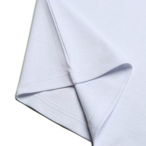 VERSACE JEANS COUTURE范思哲【22春夏新款】男士棉质宽松版圆领短袖T恤LOGO图案 72GAHT07 CJ02O 商品图4