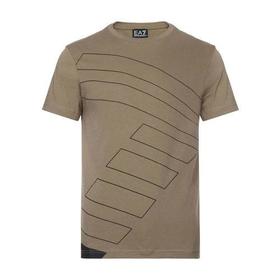 EA7/EA7 男士短袖T恤 男士棉质圆领短袖T恤 3GPT19 PJV5Z