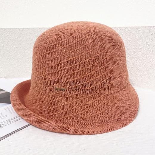 D.Jernny黛嘉霓渔夫帽女春夏季轻薄透气太阳帽2022年爆款时尚显脸小MSB22MNS335 商品图3