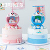 叮当猫储钱罐带灯 儿童生日蛋糕 商品缩略图0