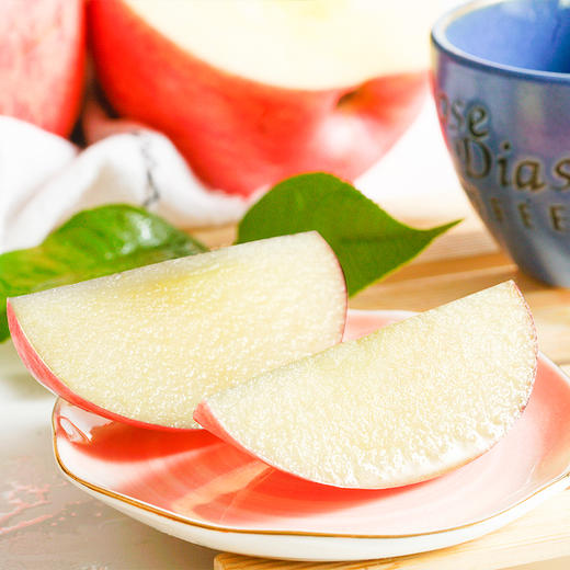 【正宗洛川苹果】顶端果业陕西洛川红富士苹果20枚75mm中果  脆甜多汁 商品图7