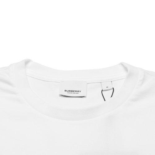 BURBERRY/博柏利 男士短袖T恤 男款棉质宽松版圆领短袖T恤 8029448 商品图2