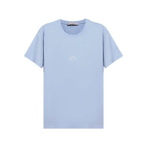 Givenchy/纪梵希 2021款 男士短袖T恤 男士棉质圆领短袖T恤 BM710S3002 商品图0