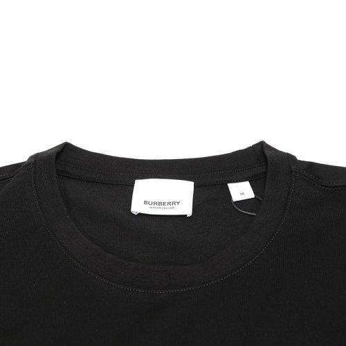 BURBERRY/博柏利 男士短袖T恤 男款棉质领短袖T恤 801401 商品图2