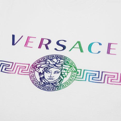 VERSACE/范思哲 男士短袖T恤 男士棉质修身版圆领短袖T恤 A87394 A228806 商品图3