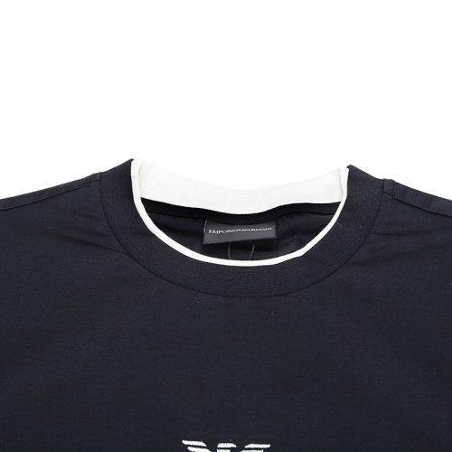 EmporioArmani/安普里奥阿玛尼棉质圆领男士短袖T恤3G1TL91JTUZS909 商品图2