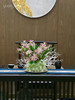 新中式高端餐桌花摆花酒店餐厅茶室客厅玄关摆设件茶几装饰仿真花 商品缩略图1