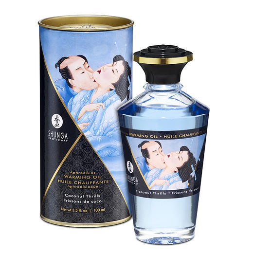 春画SHUNGA 热感按摩油 100ml Warming oil 商品图6