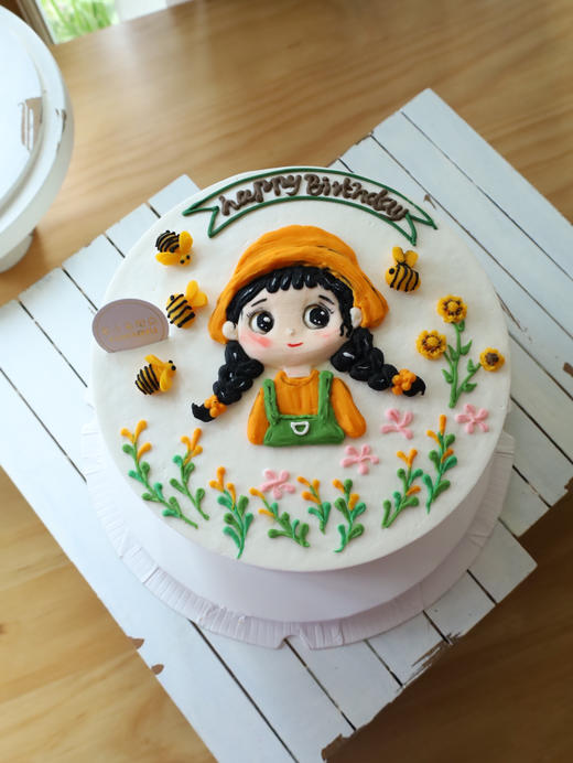 浮雕手绘可爱小女孩 商品图10