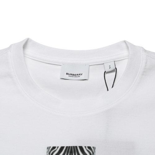 BURBERRY/博柏利 男士短袖T恤 男款棉质宽松版圆领短袖T恤 80309261 商品图2