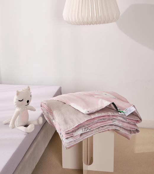 【下架】自然醒60支卡通天丝抗菌夏被防螨单人空调被子可水洗透气清凉莱赛尔夏被LB 商品图7