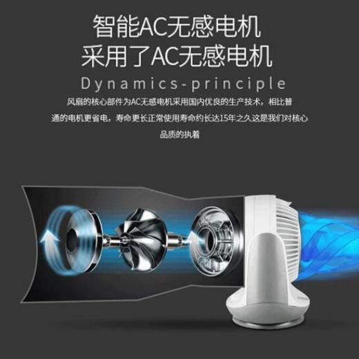 SEEDEN/西点 7.5寸交流台式空气循环扇KF-1868 商品图2