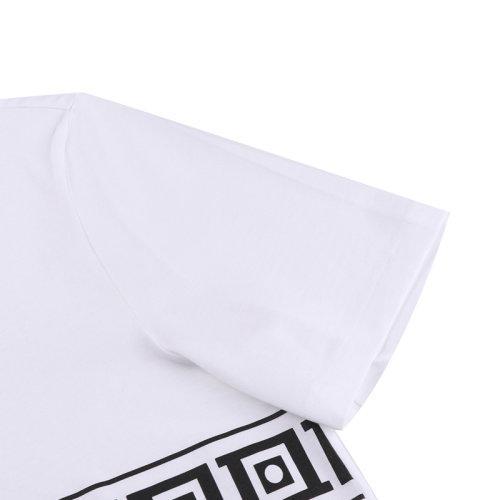 VERSACE COLLECTION/VERSACE COLLECTION 范思哲 男士短袖T恤 男士棉质圆领短袖T恤 V800683R VJ00576 商品图4