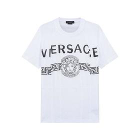 VERSACE/范思哲 2021款 男士短袖T恤 男士棉质圆领短袖T恤 A86893 A228806