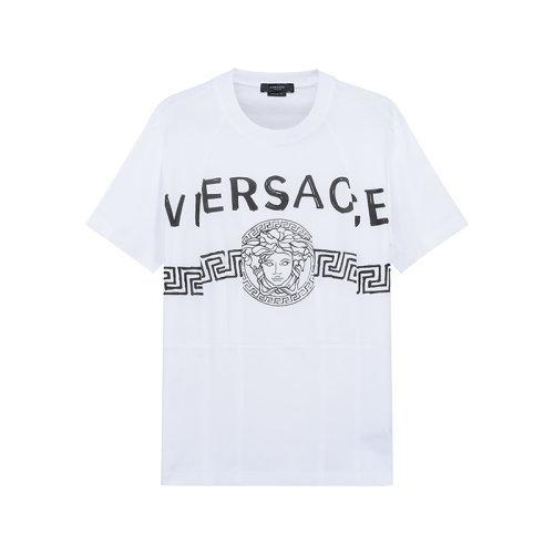 VERSACE/范思哲 2021款 男士短袖T恤 男士棉质圆领短袖T恤 A86893 A228806 商品图0