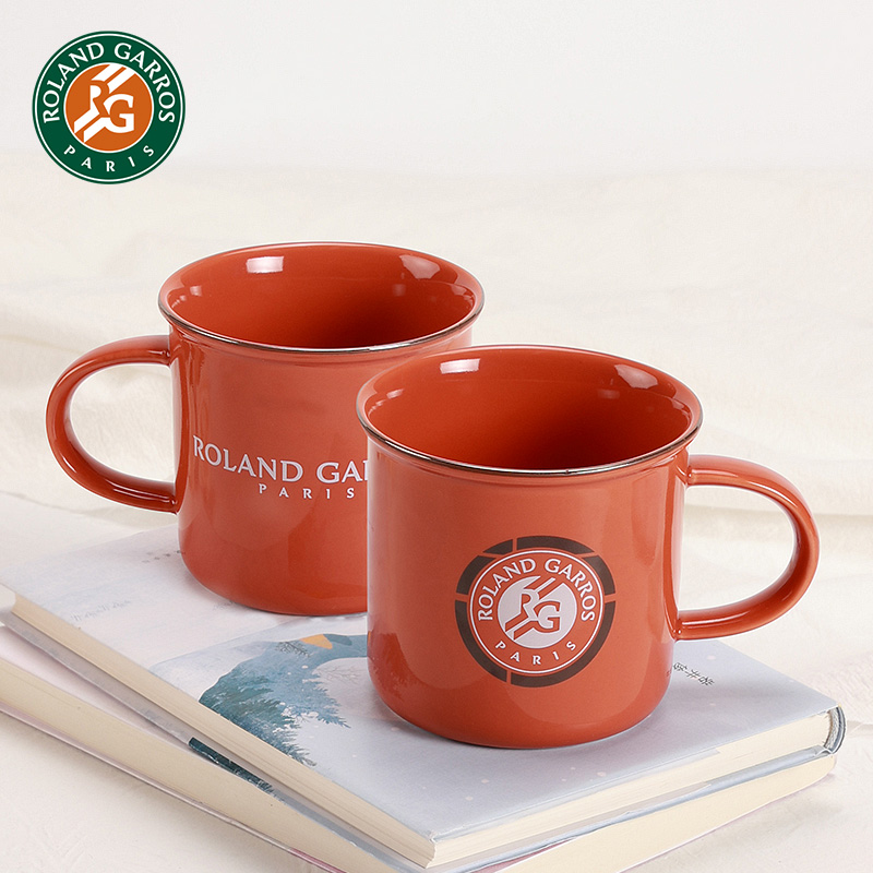 罗兰加洛斯法网官方正品水杯马克杯男生女生杯子陶瓷大容量茶杯